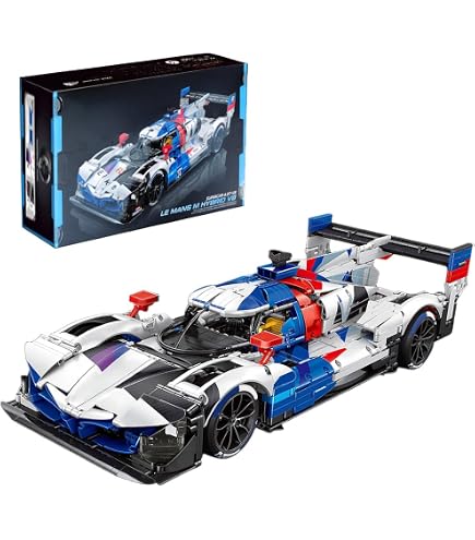 Amazon.com: DUANT 39044 Hybrid V8 Racing Car Building Block Set, 1